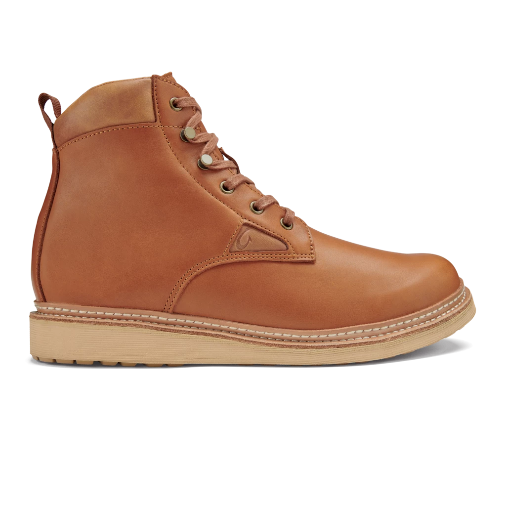 Olukai Kilakila Men's Leather Boot Coconut Husk 1 Olukai Kilakila Men's Leather Boot Coconut Husk