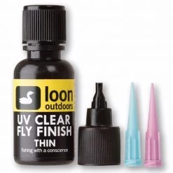 Hareline Loon UV Clear Fly Finish Thin Adhesives & UV