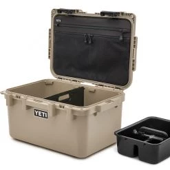 Yeti Loadout GoBox 30 Waterproof Hard Case Desert Tan Coolers & YETI