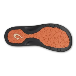 Footwear Olukai 'Ohana Women's Beach Sandals Shell Coral/ Black