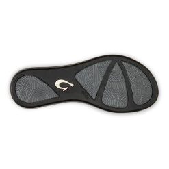 Olukai Ho'opio Women's Beach Sandals Onyx Footwear