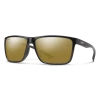 Smith Riptide Black ChromaPop Glass Polarized Bronze Mirror Sunglasses