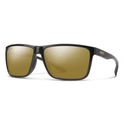Smith Riptide Black ChromaPop Glass Polarized Bronze Mirror Sunglasses