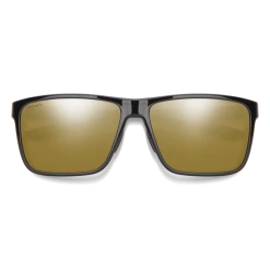 Smith Riptide Black ChromaPop Glass Polarized Bronze Mirror Sunglasses