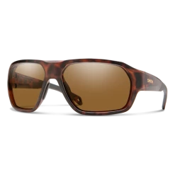 Smith Deckboss Matte Tortoise ChromaPop Glass Polarized Brown Sunglasses