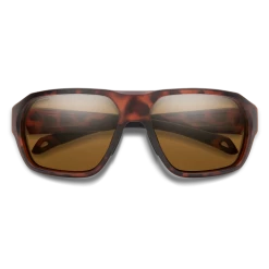 Smith Deckboss Matte Tortoise ChromaPop Glass Polarized Brown Sunglasses