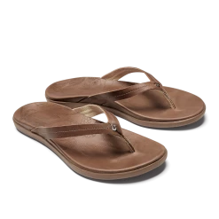 Olukai Honu Women's Beach Sandals Tan