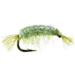Umpqua Feather Merchants Dorsey's UV Scud Olive Flies