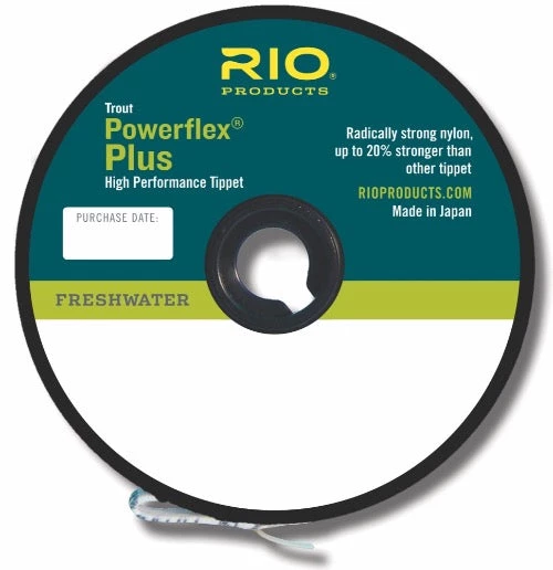 RIO Products Leaders & Tippet RIO Powerflex Plus Tippet 50yd Spool 1 RIO Products Leaders & Tippet RIO Powerflex Plus Tippet 50yd Spool