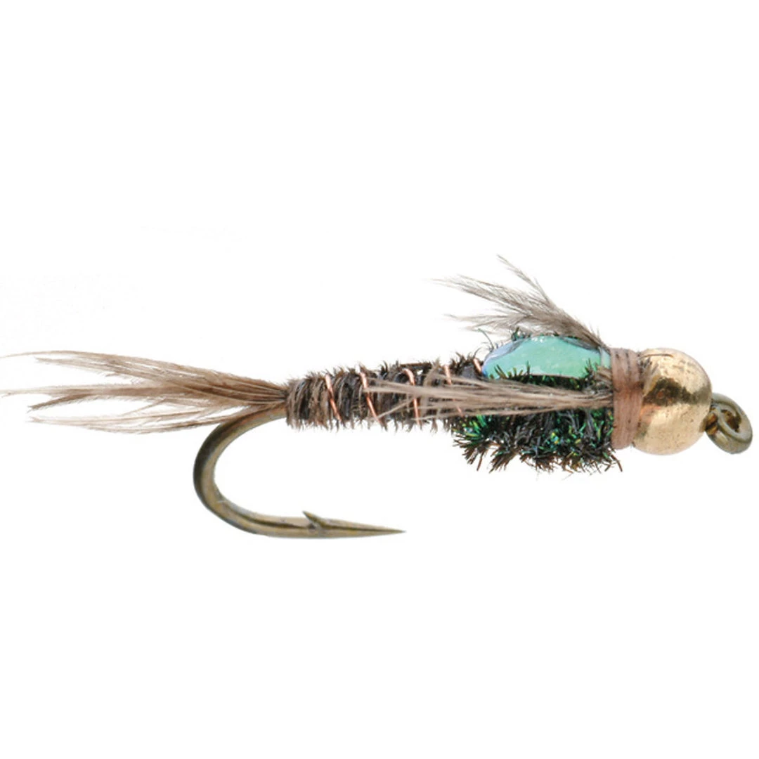 Umpqua Feather Merchants Bead Head Flashback Pheasant Tail Flies 1 Umpqua Feather Merchants Bead Head Flashback Pheasant Tail Flies
