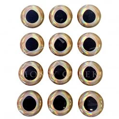 HARELINE Fish Skull Living Eyes Ice Beads, Cones, Eyes