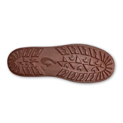 Olukai Kilakila Men's Leather Boot Dark Wood Footwear