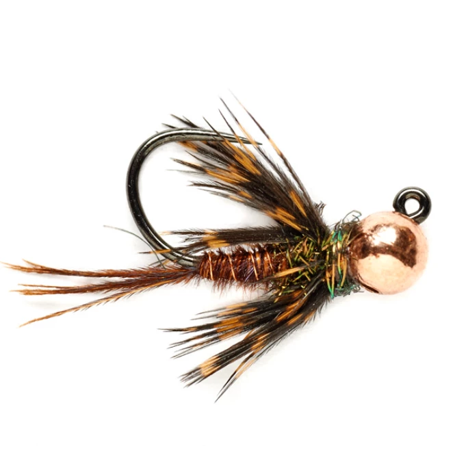 Fulling Mill Soft Hackle Pheasant Tail Jig Barbless 1 Fulling Mill Soft Hackle Pheasant Tail Jig Barbless