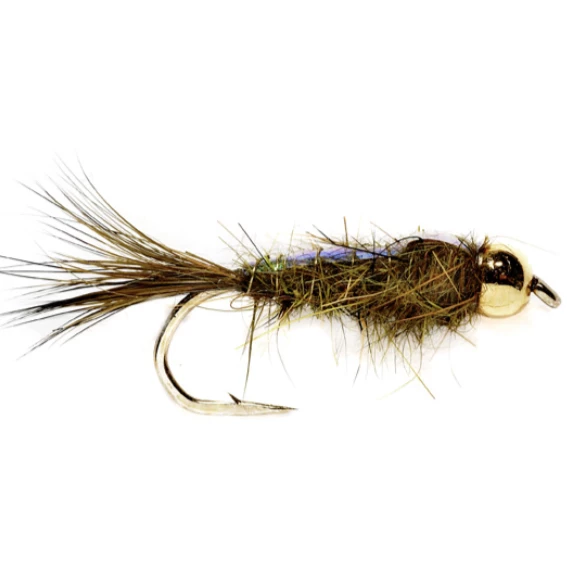 Fulling Mill BH Flashback Hare's Ear Nymph Olive Flies 1 Fulling Mill BH Flashback Hare's Ear Nymph Olive Flies