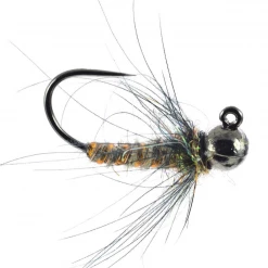 Umpqua Feather Merchants Jigged Caddis Pupa Tan Flies