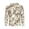 Simms Fishing Products Shirts Simms Solarflex Hoody Woodland Camo Sandbar