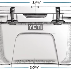 Yeti Tundra 35 Hard Cooler White Coolers & YETI