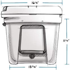 Yeti Tundra 35 Hard Cooler White Coolers & YETI
