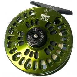 Mossy Creek Fly Fishing Used Abel Super 5N Trout Unlimited Edition Reel Olive Used Gear