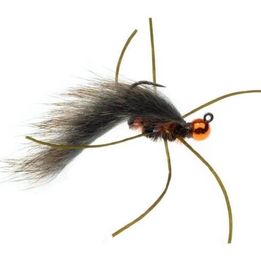 Umpqua Feather Merchants Flies Zirdle Bug Jig Orange Natural
