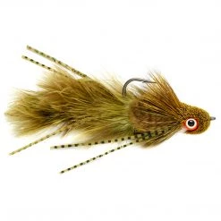Fulling Mill Bank Robber Sculpin Olive Flies