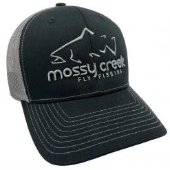 Mossy Creek Fly Fishing Hats Mossy Creek Logo Trucker Black/Charcoal
