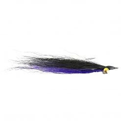 Mattioli Flies Clouser Minnow Black Over Purple