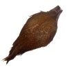 Hareline Keough Tyer's Grade Cape Grizzly Brown Feathers