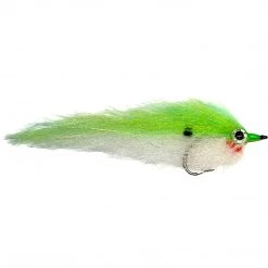 Mattioli Flies Bunker Fly Chartreuse Over White