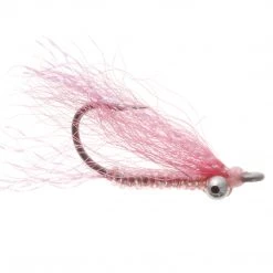 Umpqua Feather Merchants Crazy Charlie Pink Flies