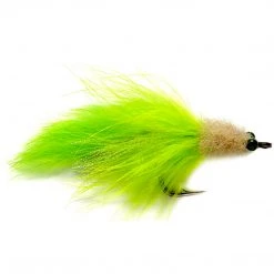 Fulling Mill Flies Tarpon Toad Marabou Chartreuse