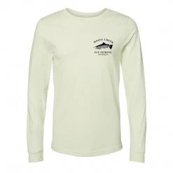 Mossy Creek Fly Fishing Mossy Creek Long Sleeve Vintage T-Shirt Citron SALE
