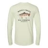 Mossy Creek Fly Fishing Mossy Creek Long Sleeve Vintage T-Shirt Citron SALE