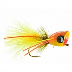 Umpqua Feather Merchants Umpqua Bass Popper Colonel Mustard Flies