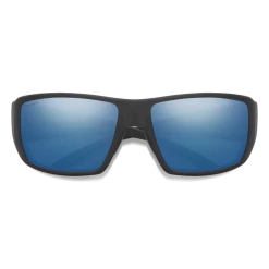 Smith Guides Choice Matte Black ChromaPop Glass Polarized Blue Mirror Sunglasses