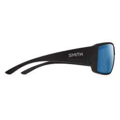 Smith Guides Choice Matte Black ChromaPop Glass Polarized Blue Mirror Sunglasses