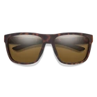 Smith Barra Matte Tortoise ChromaPop Glass Polarized Brown Sunglasses