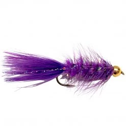 Umpqua Feather Merchants Flies Crystal Bugger Purple