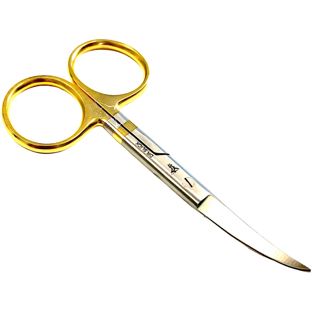 Hareline Tools Dr. Slick 4 1/2" Hair Scissor Curved 1 Hareline Tools Dr. Slick 4 1/2" Hair Scissor Curved