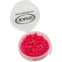 Wapsi Fly Brass Cyclops Bead Head Fl. Pink 100 Pack Beads, Cones, Eyes