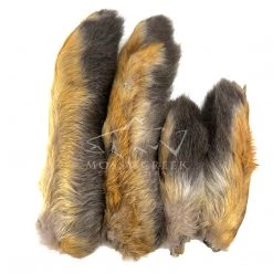 Hareline Snowshoe Rabbits Feet Hair & Fur