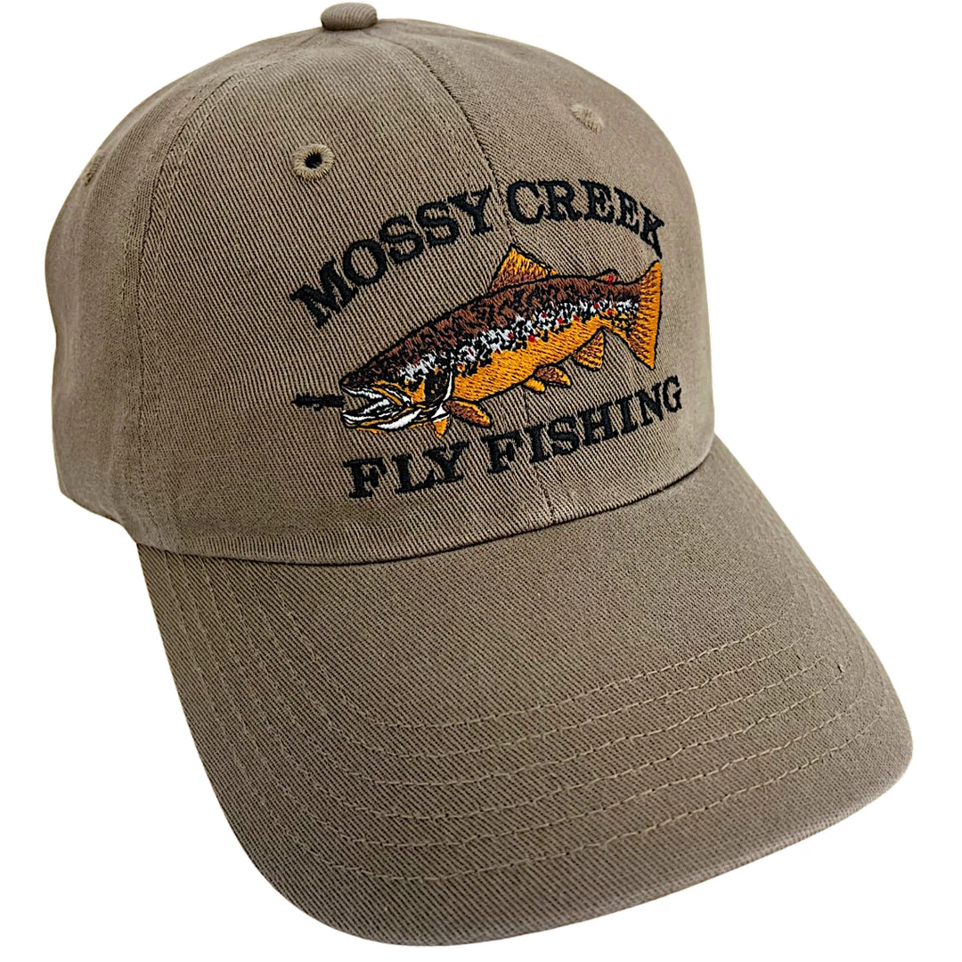 Mossy Creek Fly Fishing Mossy Creek Vintage 6 Panel Hat Driftwood Hats 1 Mossy Creek Fly Fishing Mossy Creek Vintage 6 Panel Hat Driftwood Hats
