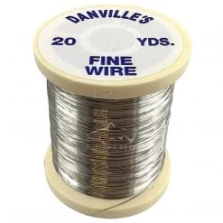 Hareline Thread, Tinsel, Wire Danville's Fine Wire Silver