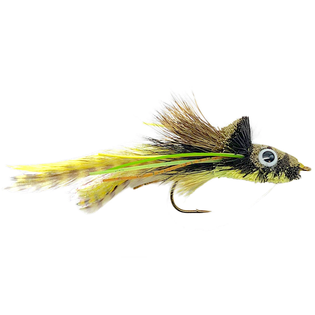 Umpqua Feather Merchants Umpqua Swim Frog Yellow Belly Flies 1 Umpqua Feather Merchants Umpqua Swim Frog Yellow Belly Flies