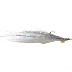Mattioli Flies Clouser Minnow Gray Over White