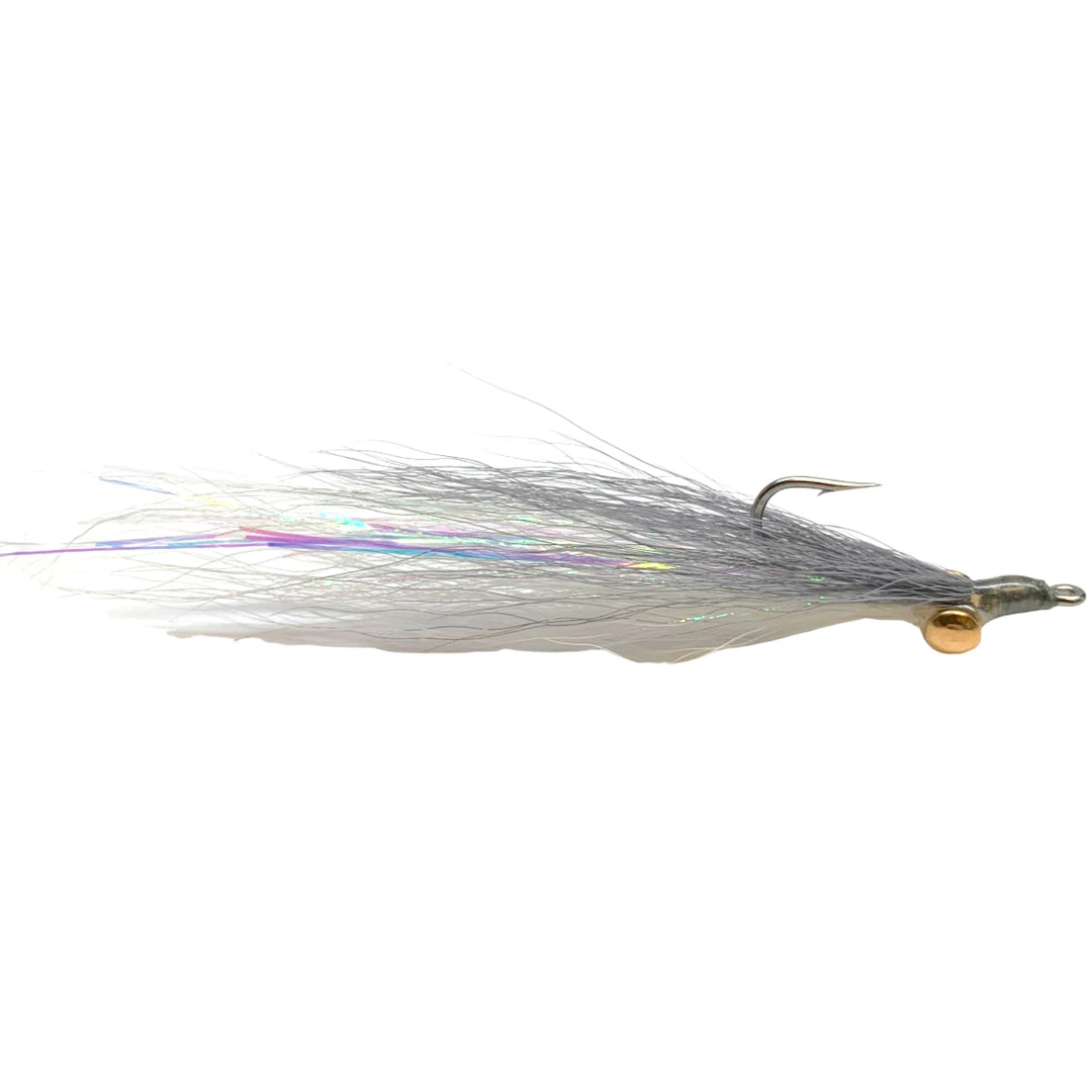 Mattioli Flies Clouser Minnow Gray Over White 1 Mattioli Flies Clouser Minnow Gray Over White