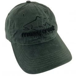 Mossy Creek Fly Fishing Mossy Creek Line Logo Oiled Canvas Hat Dark Olive Hats