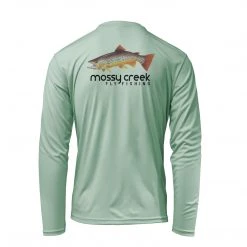 Mossy Creek Fly Fishing Mossy Creek Solar Crew Sea Grass Shirts