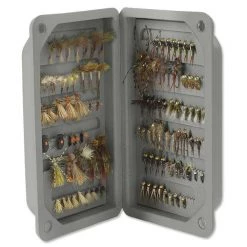 Fly Boxes Orvis Ultralight Floating Foam Fly Box Storm Gray