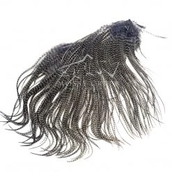 Hareline Keough Grade #1 Half Saddle Grizzly Dun